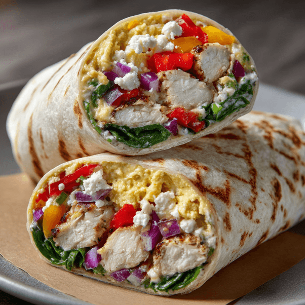 Arabic Shawarma Wrap (Chicken)