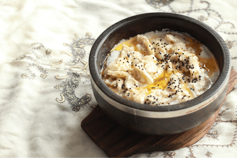 Fatah with Honey & Cream