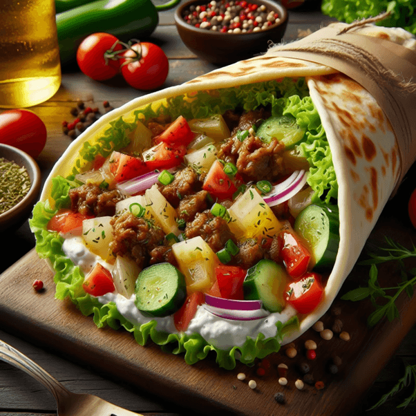 Shawarma Lamb/Beef Salad