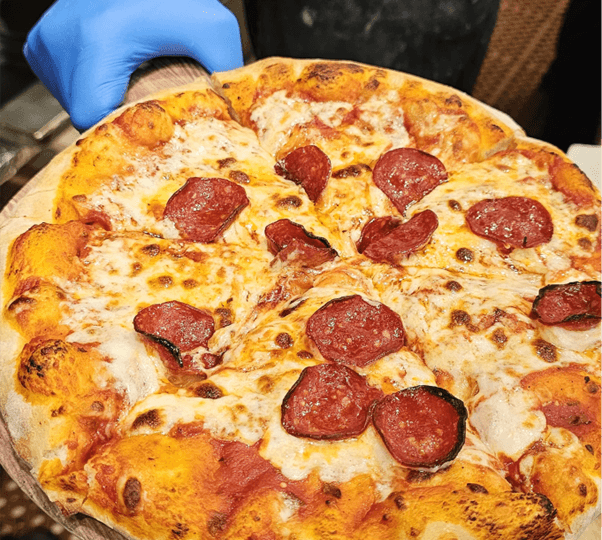 Halal Pepperoni Pizza