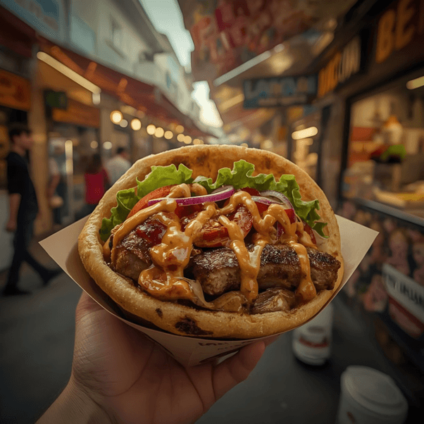 Lamb Shawarma Pizza