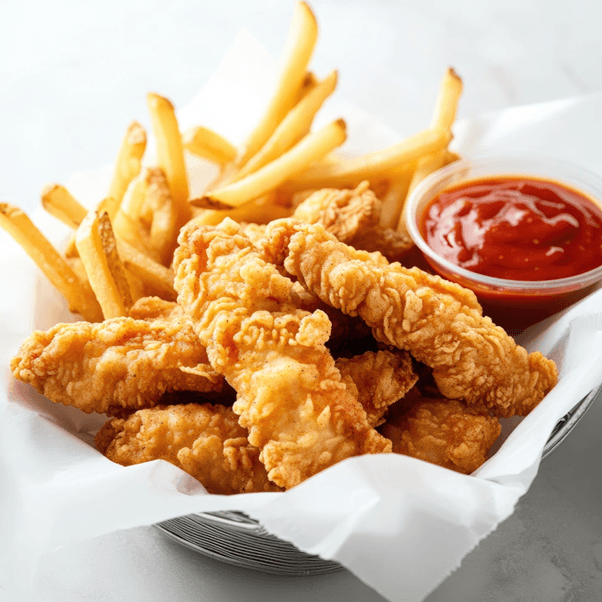 Chicken Tenders with Fries