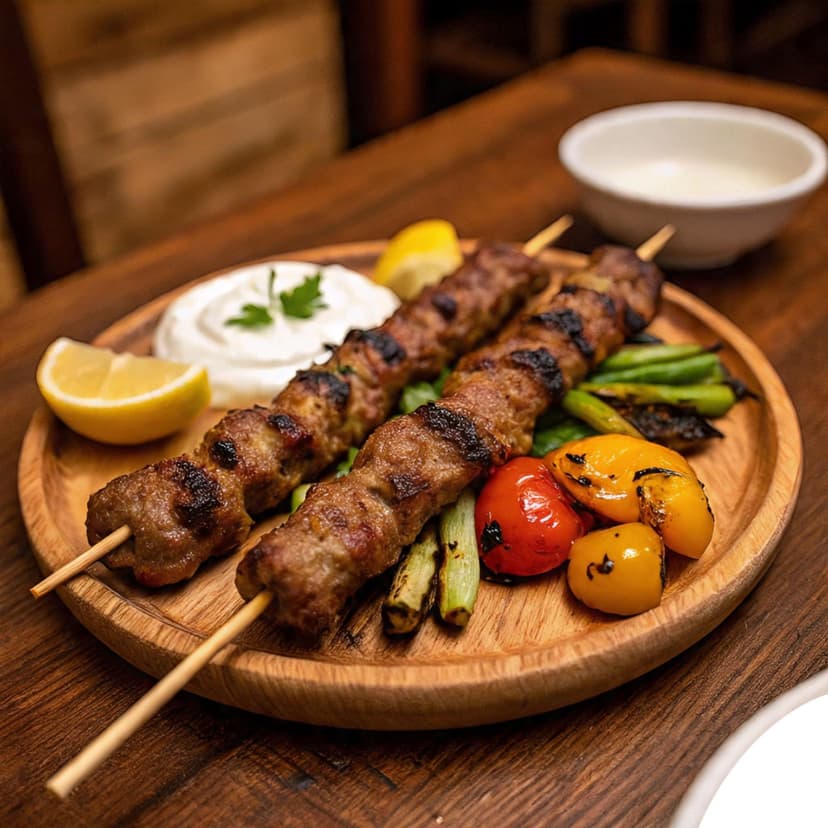 Adana Chicken Kabab 